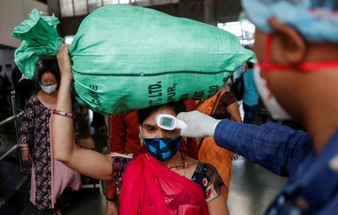 भारतमा थप ९७ हजार संक्रमित